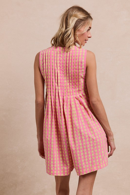 SL Gingham Romper