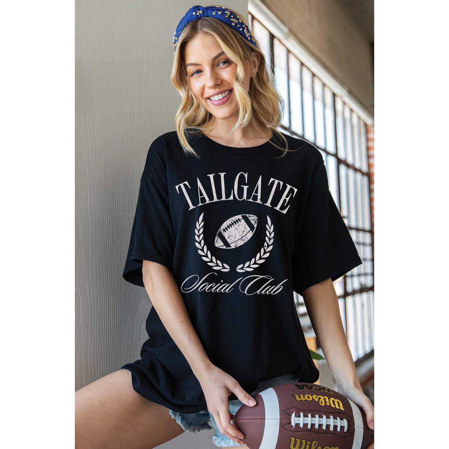TAILGATE SOCIAL CLUB Oversized Graphic Tee