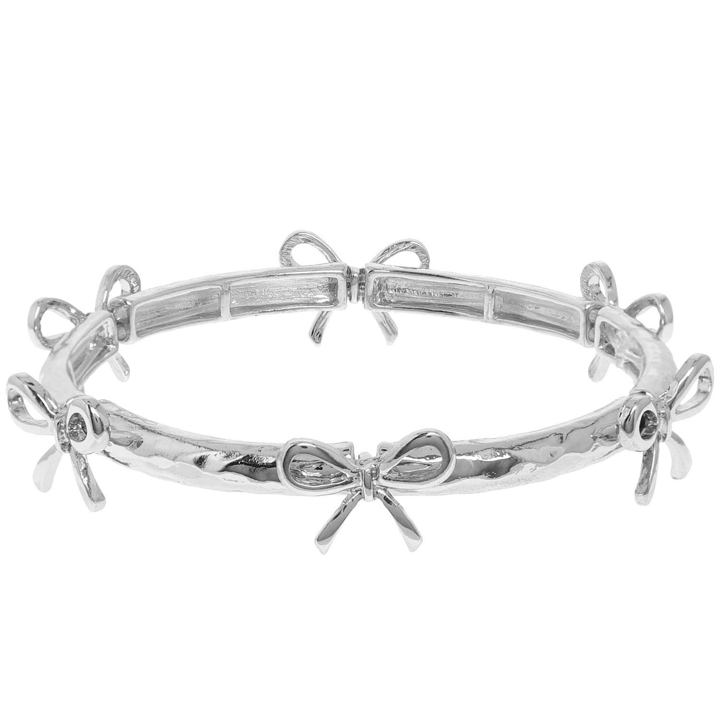 Bow Knot Bracelet : Silver