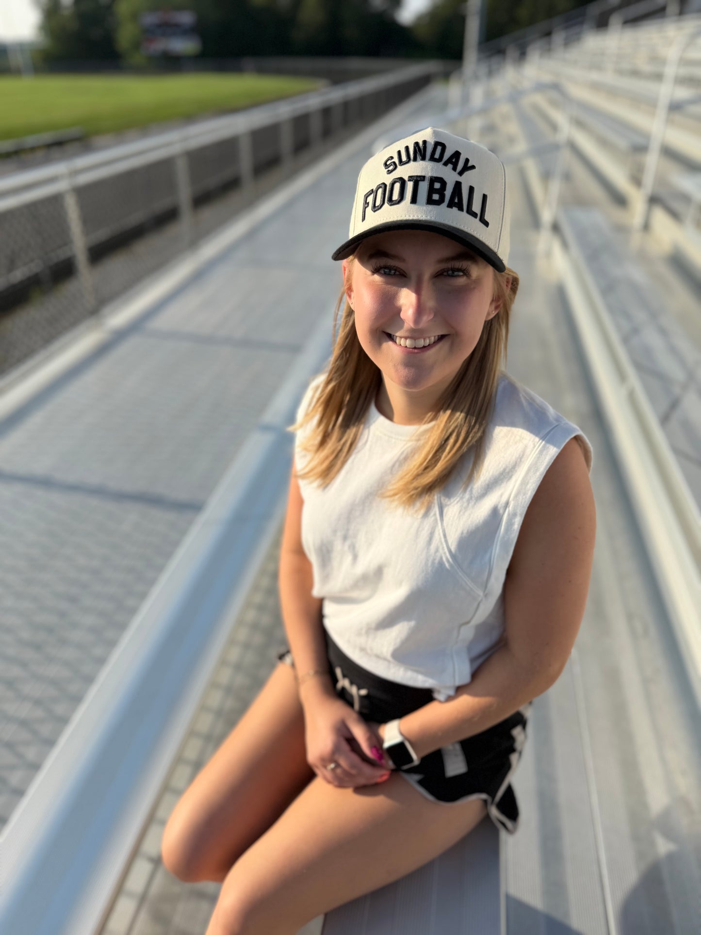 Sunday Funday embroidered hat