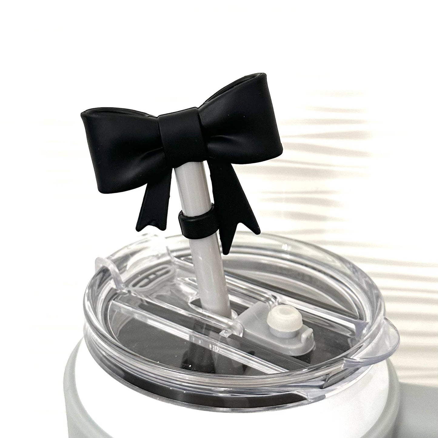 Straw Cover Topper Bow