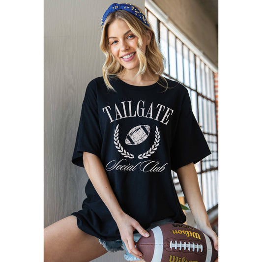TAILGATE SOCIAL CLUB Oversized Graphic Tee