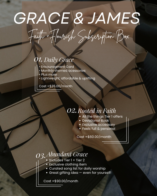 Faith + Flourish Subscription Box — Abundant Grace Tier 3