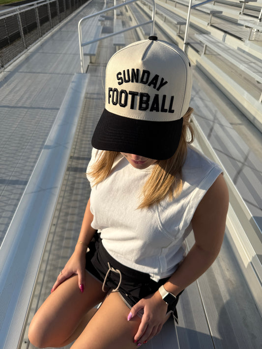 Sunday Funday embroidered hat
