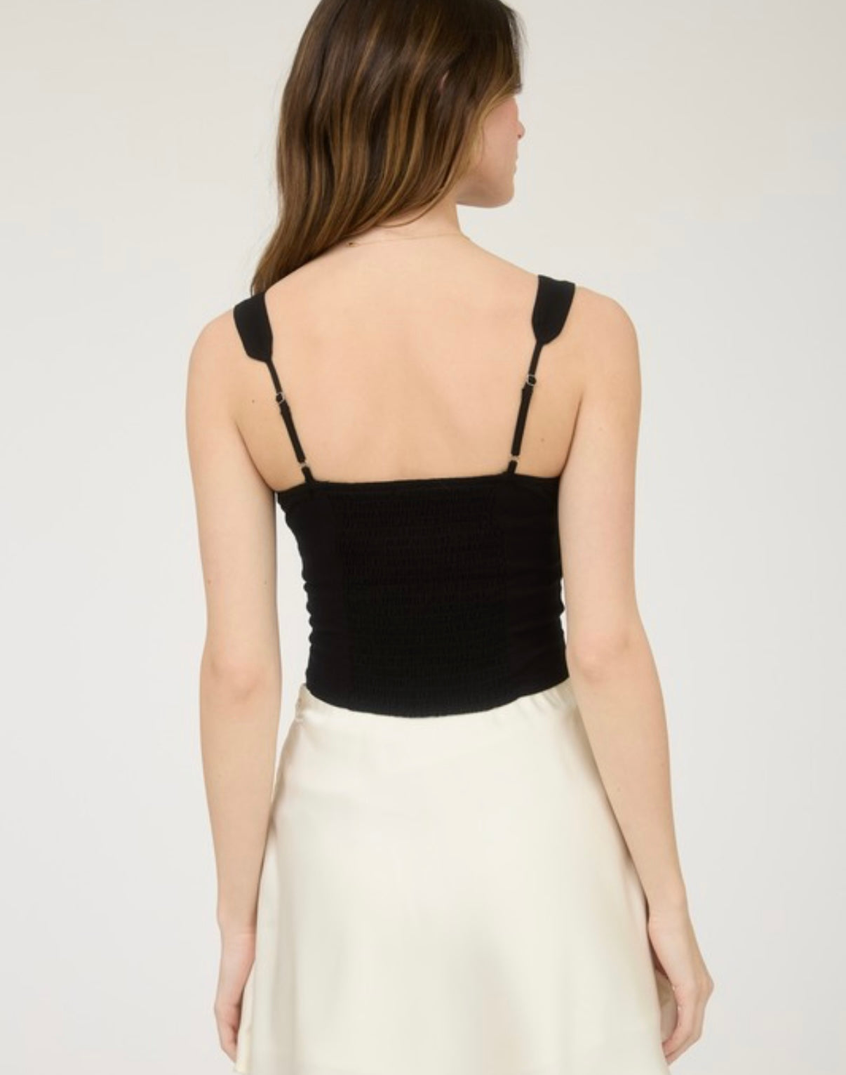 Anna rouched front tank