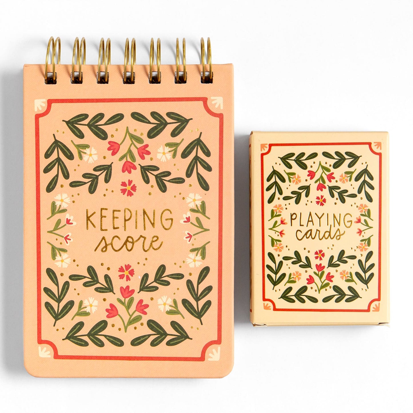 Game Night Set of Playing Cards & Notebook