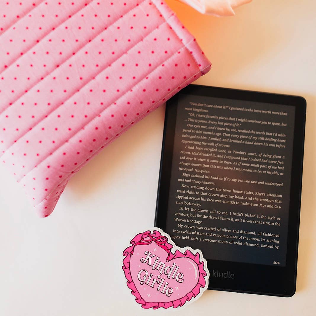 Kindle Girlie Sticker